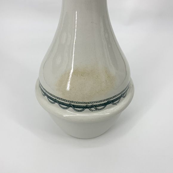 Vintage Nautical Barth And Son’s New York Pottery Jug Pitcher vase Navy - Picture 5 of 12